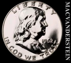 1962 Franklin Half Dollar- Silver- Choice Gem Proof- Luster #L5667
