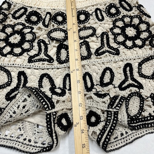 Conjunto Halter Corto Rebellion Mujer M Negro Crochet Crop Boho Hippie Festival Rave - Imagen 13 de 13