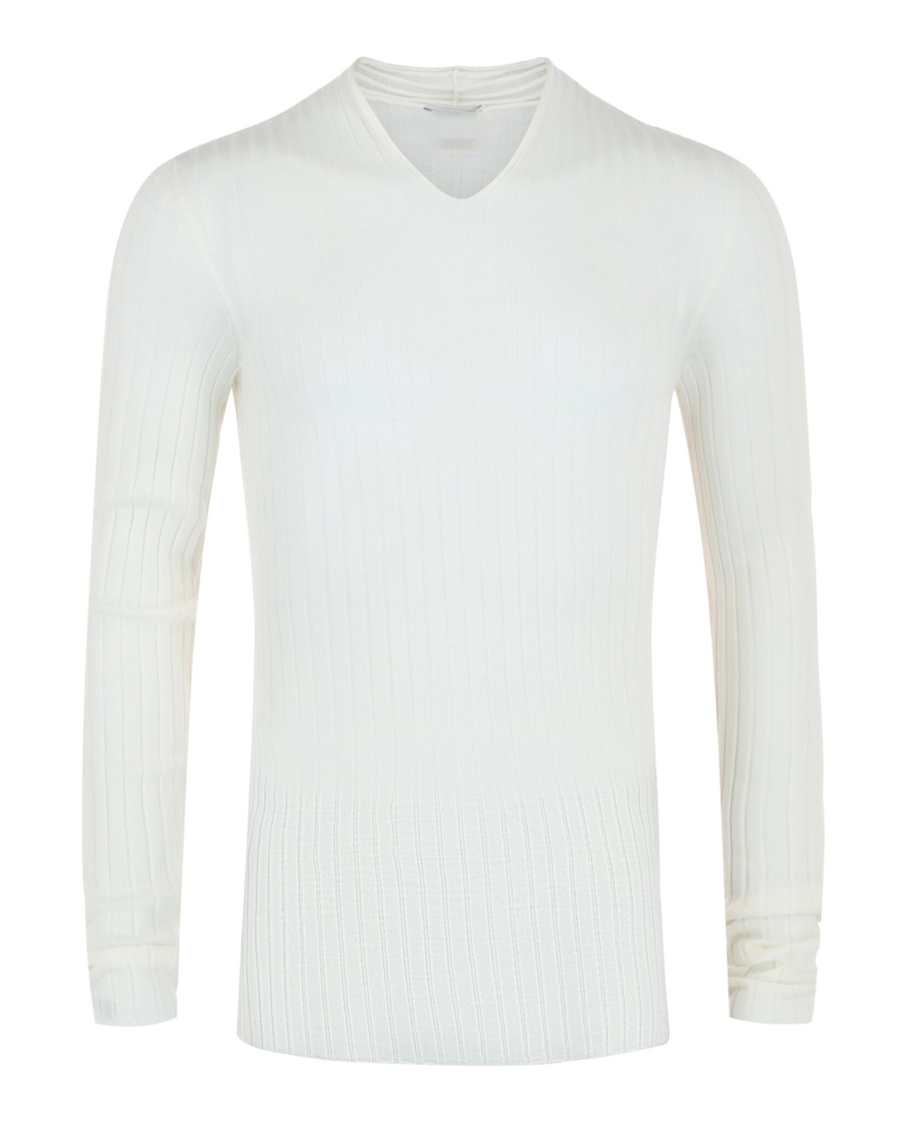 Ferragamo Mens V-Neck Knit Sweater