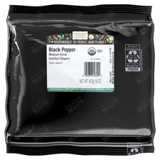 Organic Black Pepper, Medium Grind, 16 oz (453 g)
