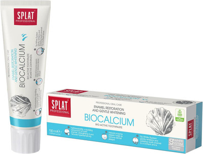 SPLAT PROFESSIONAL Biocalcium Zahnpasta Für Einen Stärkeren Zahnschmelz - Zahncr