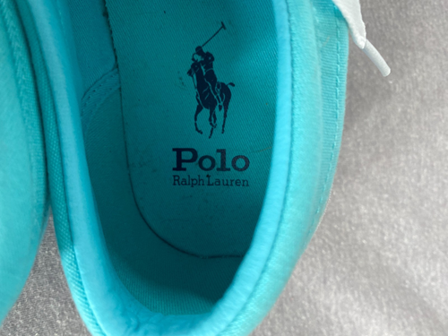 Polo Ralph Lauren Shoes Mens Size 11 Faxon X Canvas Casual Lace Up Preppy - Picture 11 of 19