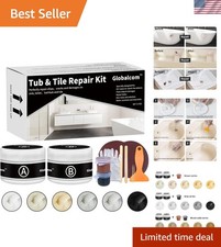 3.7oz Multi-Surface Repair Kit - Repair Cracks on Porcelain, Fiberglass More
