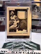 2022-23 Panini Noir Casting Call Memorabilia Paolo Banchero #CCM-PBC /99 MEM, RC