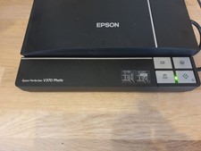 EPSON PERFECTION V370 PHOTO SCANNER POWER LEADS INSTRUCTIONS/DRIVER - EX COND!