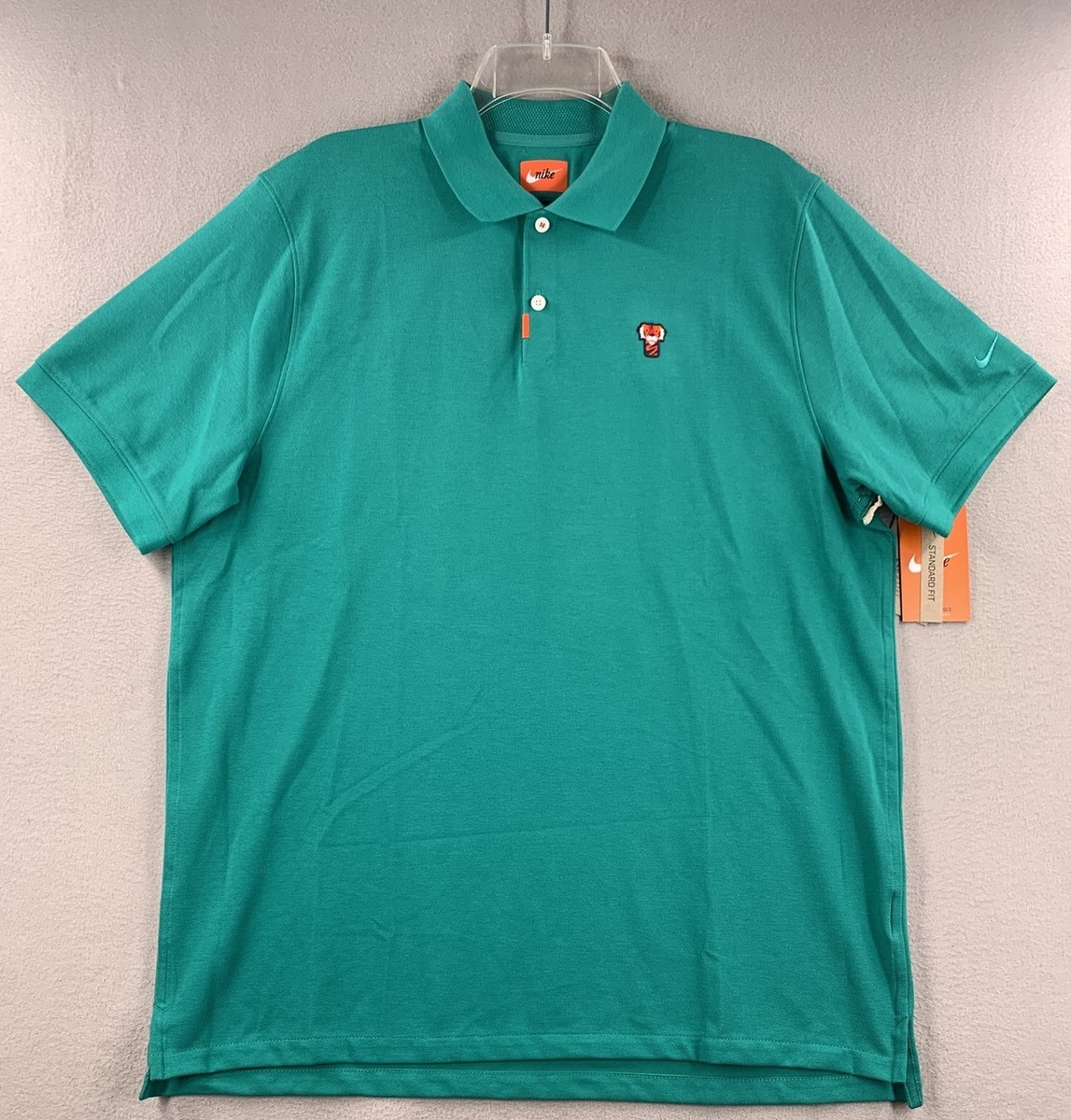 Tiger Woods Nike Golf Masters Frank Polo Shirt Exclusive Green