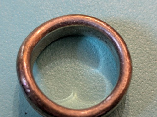 Anillo Tiffany & Co Elsa Peretti Plata Esterlina Doble Onda Curvada Talla 6 - Imagen 6 de 11