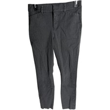 Old Navy Skinny Pants Size 2 Gray Pixie High Rise Minimalist Cotton Capsule