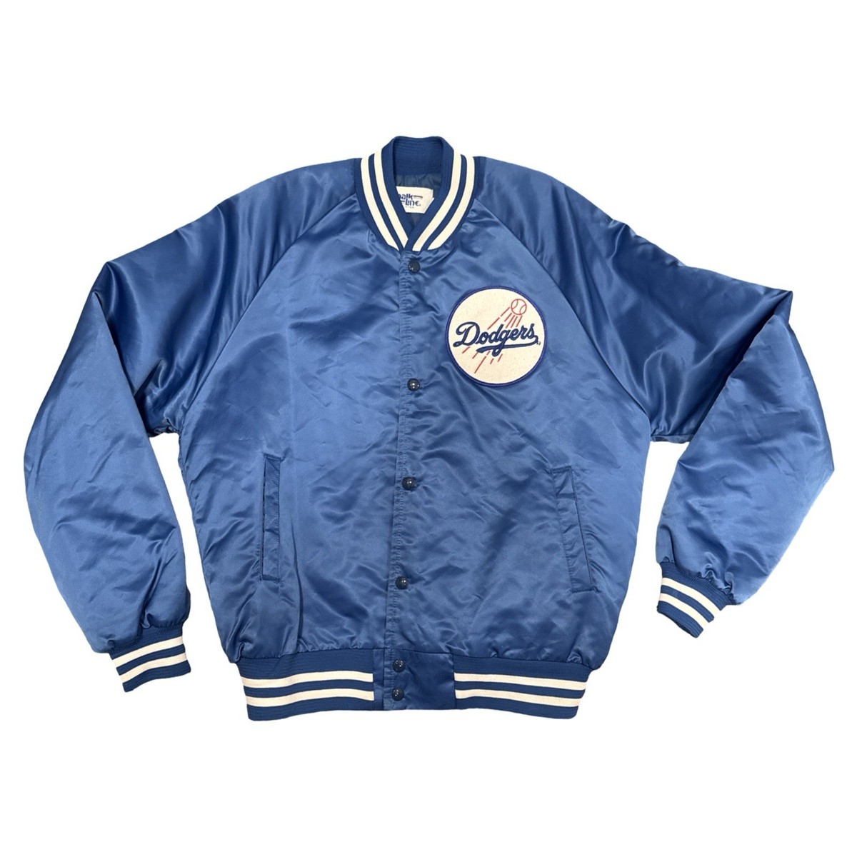 Chalk Line Los Angeles Dodgers Satin Jacket Vintage 80s/90s Blue