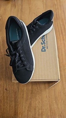 New Dr. Scholls Feel Nice Lace-Up Women's Sneakers Black US 8