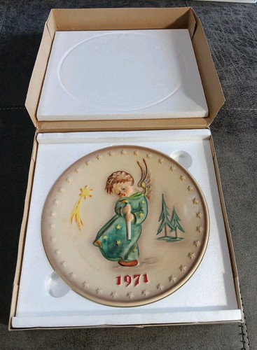 VINTAGE M.J. Hummel Der Teller Des Jahres 1971 - 100th Anniversary - 1st Edition - Bild 2 von 18