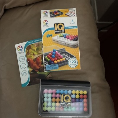 SmartGames IQ Puzzler Pro Travel Friendly Educational Puzzle 120 Challenges MINT