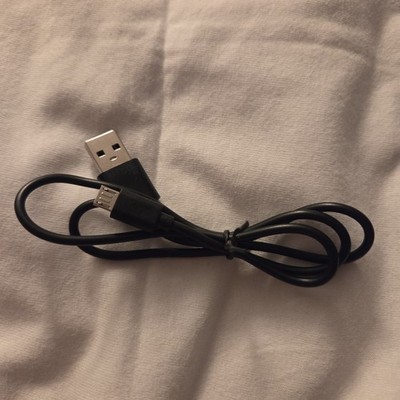 USB A auf B Micro USB Data Charging Kabel Schwarz 60cm