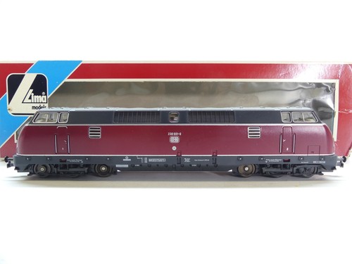 Lima H0 201643 locomotora diésel BR230 001-0,DB -FAULHABER- DC, luz, EXCELENTE en EMBALAJE ORIGINAL #68588 | Condition: Gebraucht