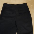 Ann Taylor Petites Black Dress Pants Flat Front Pockets Solid Women's Size 0P — photo 5