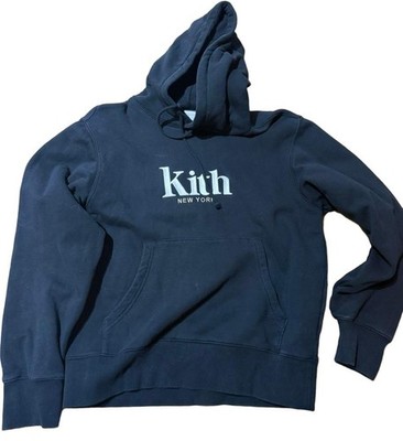 KITH Hoodie schwarz Größe L Sweatshirt Freizeit Sportbekleidung, gebraucht