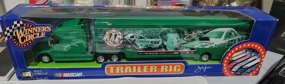 Lot of 12 John Force Castrol GTX Mixed Items / Cars Semi Figures Book VHS Pinset - Image 2 of 4