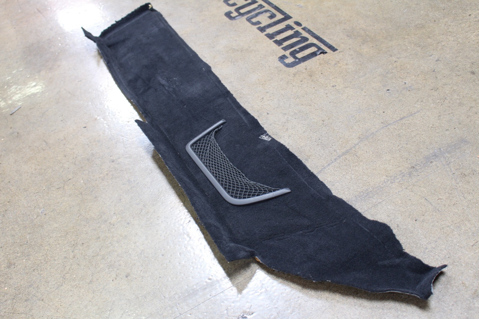 Lamborghini Gallardo Coupe, Spyder, RH, Side Carpet Panel, Used, P/N 401864881A