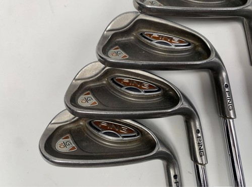 Ping G10 Iron Set 3-SW Black Dot AWT Stiff Steel Mens RH - Picture 4 of 10
