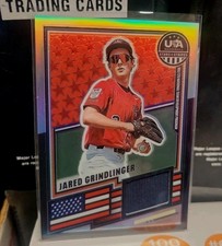 Jared Grindlinger USA Materials 2026 Panini Stars & Stripes #USA-JG Patch