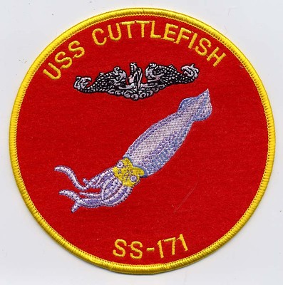 USS Cuttlefish SS 171 BC Patch Cat No C6032 | eBay