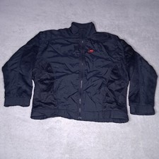 Vtg Nike Jordan Flight Windbreaker Track Jacket Large Embroidered Script Spell