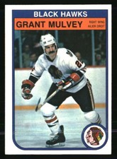Grant Mulvey 1982 O-Pee-Chee #69 Hockey Card