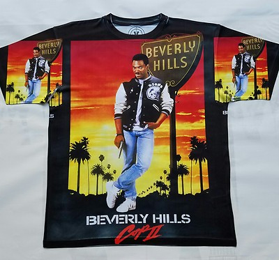 Beverly Hills Cop II T Sublimated Shirt cali classic movie detroit 80s