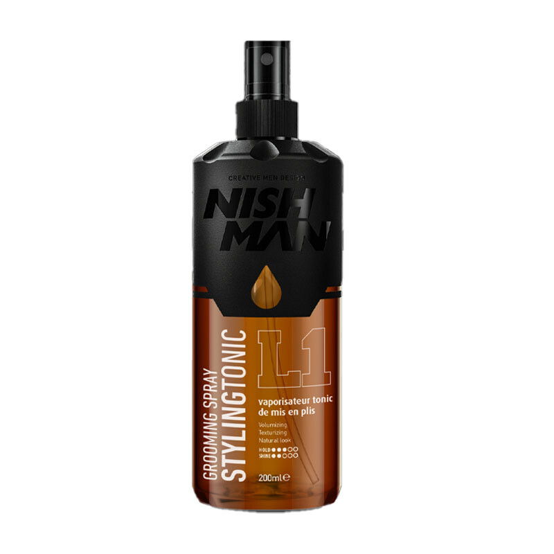 Spray Modellante e volumizzante NISHMAN Grooming Spray Styling Tonic L1 200ml