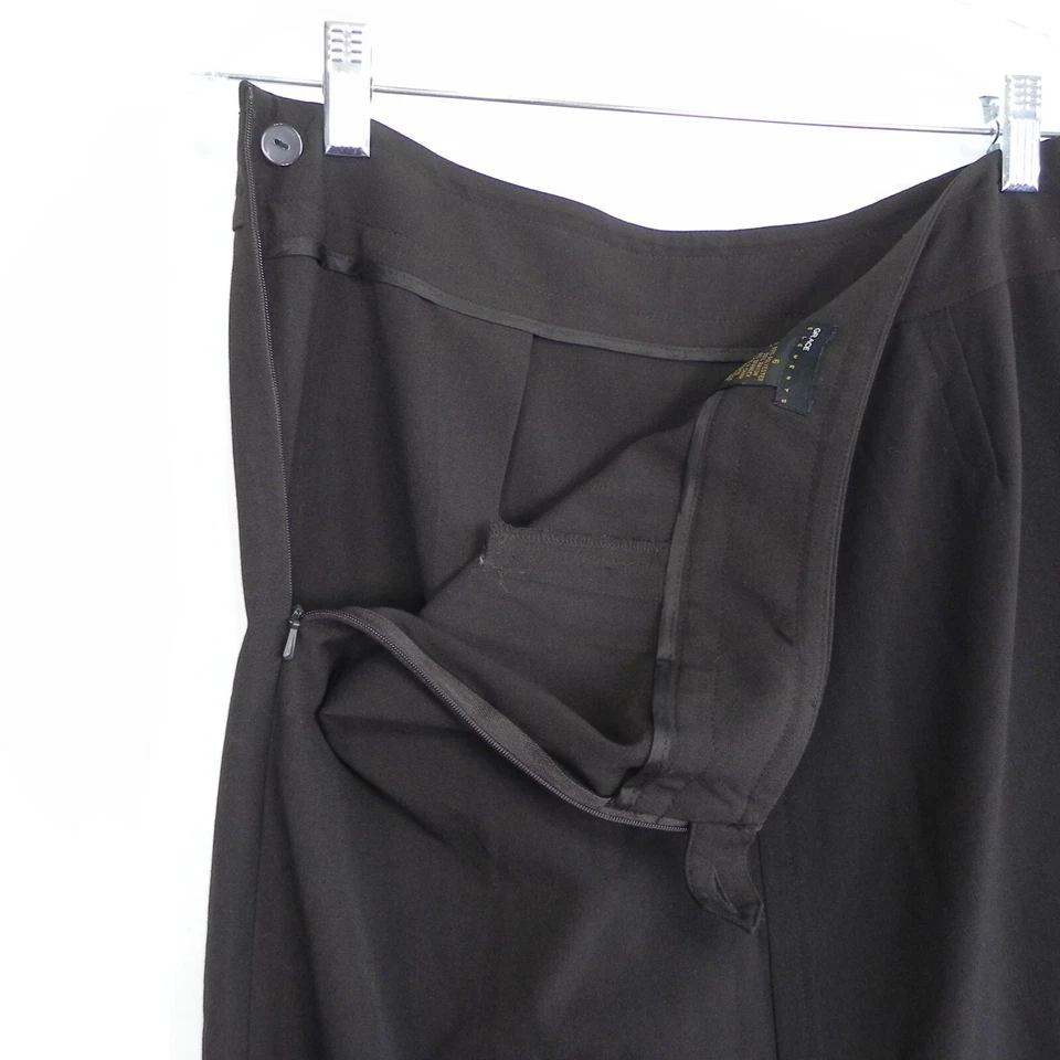 Grace Elements Skirt Womens 6 Kensington Pencil Business Office Tudor Brown NWT - Image 4 of 4