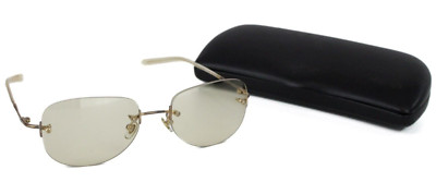 JIL SANDER Sonnenbrille Herren One Size Oval Used Look Mit Etui