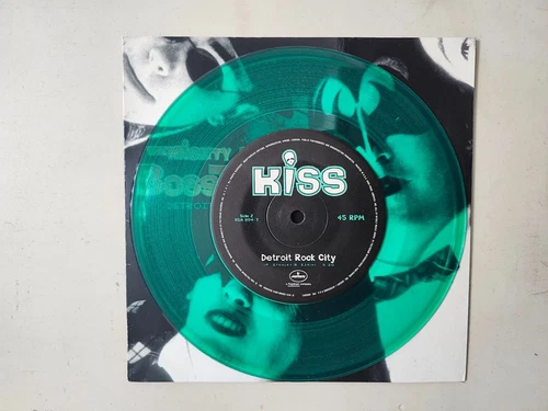 KISS Mighty Might Bosstones Detroit Rock City 45 Green 7" Vinyl 858 894-7 COOL!