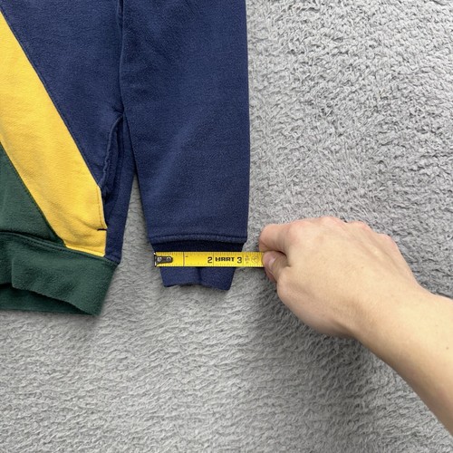 Polo Ralph Lauren Boys Hoodie Size 6 Colorblock Mixed Media Unique Big Pony - Picture 6 of 8