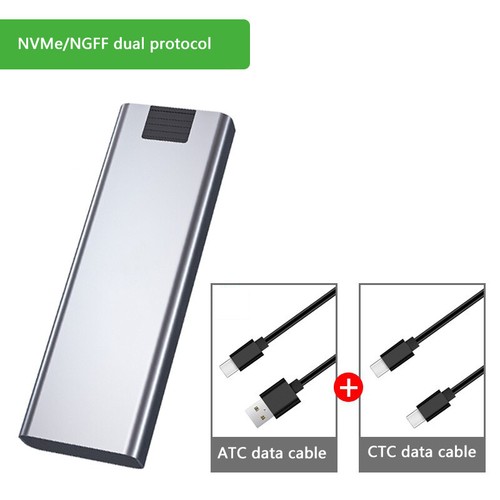 M.2 10Gbps NVMe/NGFF SSD HDD Adapter USB To Type-C Phon E USB3.2 External Hard - Afbeelding 13 van 13
