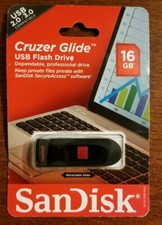 SanDisk Cruzer Glide 16GB USB Flash Drive