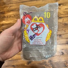 1998 McDonalds Ty Teenie Beanies 10 Zip the Black Cat 4.5 Inch Sealed New MIP