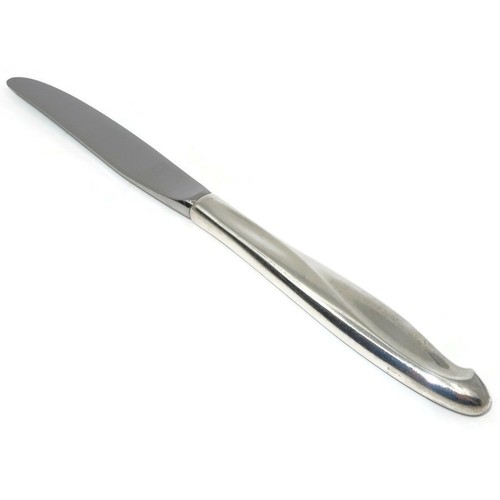 Reed & Barton SILVER SCULPTURE Sterling Handle Dinner Knife, 9" - Picture 2 of 3