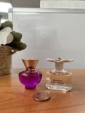2x Marc Jacobs Daisy EDT & Versace Dylan Purple EDP Mini Dabber New No Box