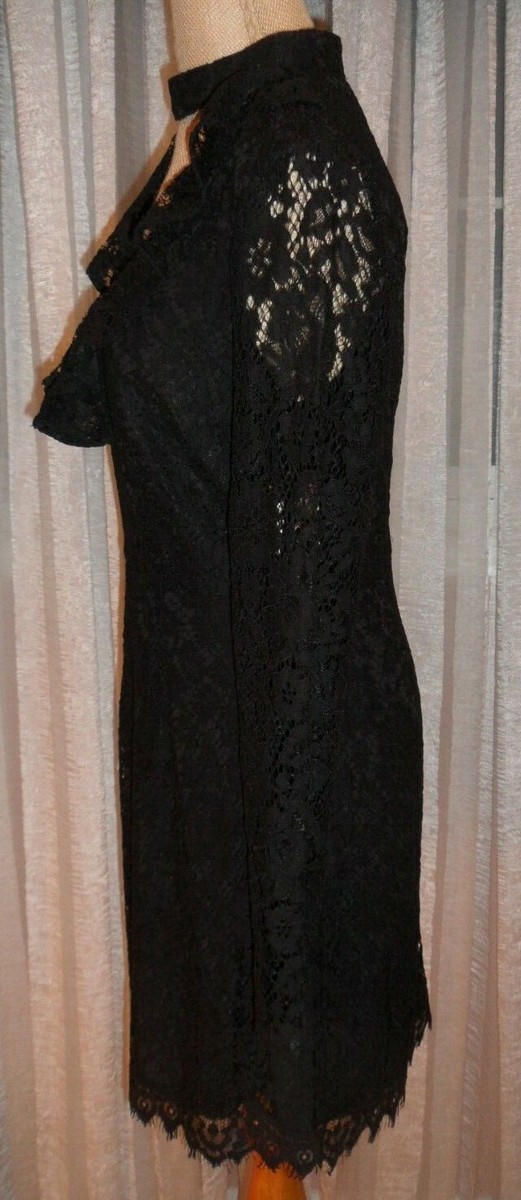 WAYF ELEGANT BLACK LACE DRESS ON BLACK LINING, UNIQUE STYLE, PERFECT FIT, SIZE M | eBay WAYF ELEGANT BLACK LACE DRESS ON BLACK LINING, UNIQUE STYLE, PERFECT FIT, SIZE M | eBay