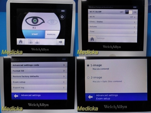Cámara retiniana no midriática con generador de imágenes Welch Allyn RetinaVue100 con accesorios ~ 31184 - Imagen 4 de 14