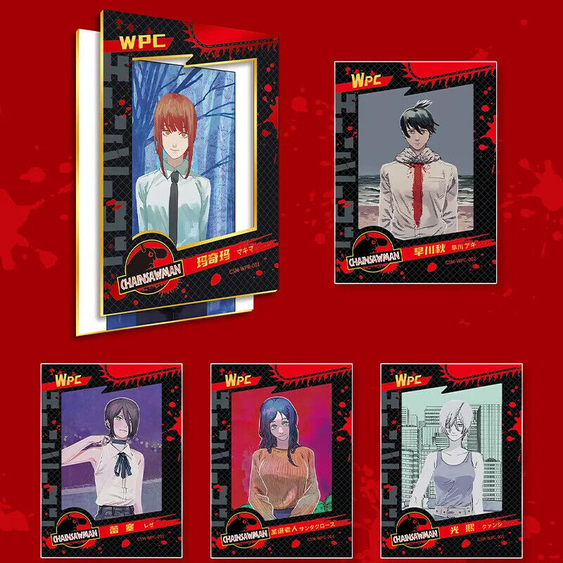 Chainsaw Man Anime Spicy Doujin Trading Card – Premium Collector Booster Box (2023) – 30 Packs