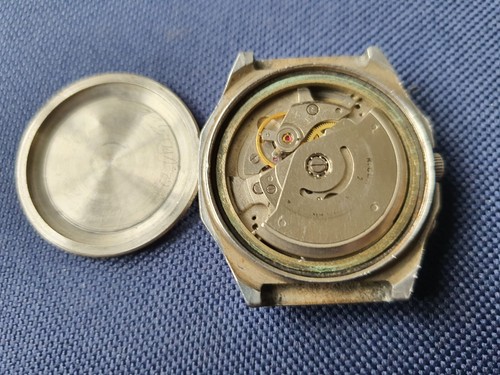 Faulty - Vintage Ricoh Day Date Gents Mens Automatic Watch Wristwatch 061438 - Picture 8 of 9
