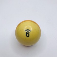 Number 9 Snooker Pool Ball Billiards Vintage Replacement 2 1/4 inches Stripes