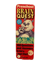 Brain Quest Preschool Age 4 300 Questions Answer Fan Cards