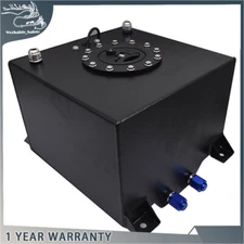 Fuel Cell Tank Aluminum Racing Drift 5 Gallon / 20L W/ Level Sender and Cap