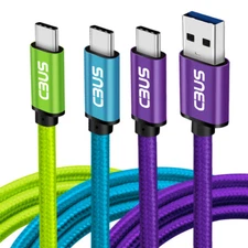 USB-C Cable Fast Charger Cable for Motorola Moto G Power, Moto G 5G, Moto G Play