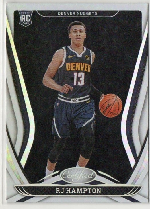 RJ Hampton 2020-21 Panini Certified Rookie Card #177