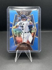 2022 Panini Select RONALD ACUÑA JR CAROLINA BLUE /35 SP! NL MVP? INVEST