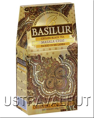 Masala chai Black Ceylon Tea  Loose Leaf 100g Basilur