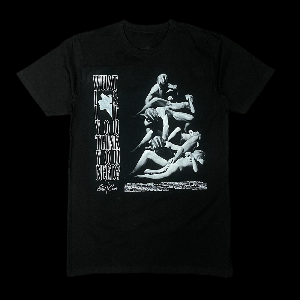 Angel Tee Ethel Cain T Shirt Black Cotton All Size S-5XL